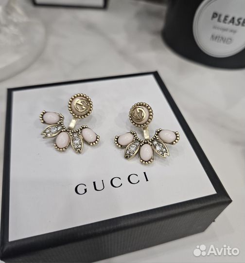 Сережки Gucci