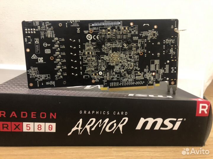 Видеокарта rx580 8gb msi