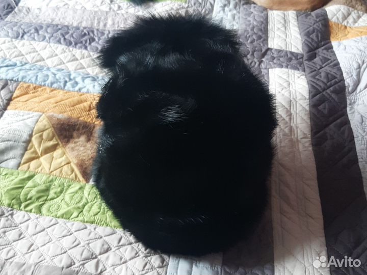 Шапка норковая женская новая