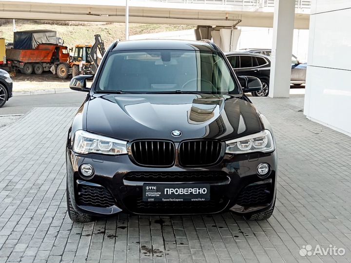 BMW X3 2.0 AT, 2016, 118 990 км