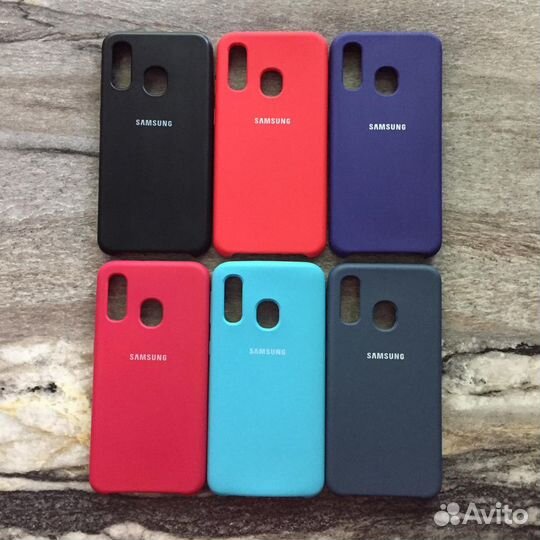 Чехол для Samsung A40 Silicone Cover