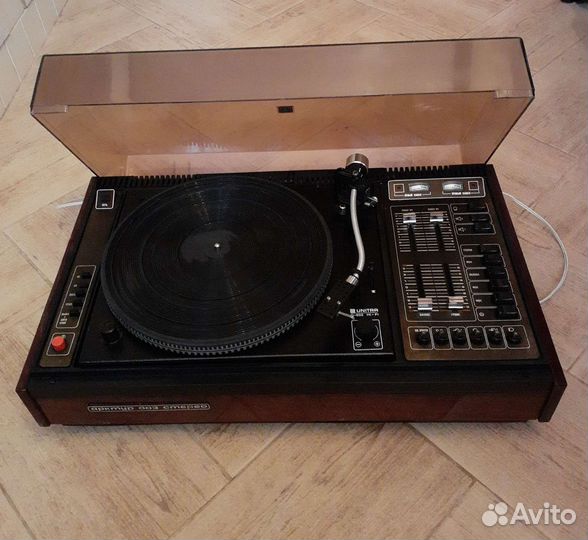 Проигрыватель винила вега радиотехника