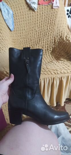 Сапоги женские натуральная кожа