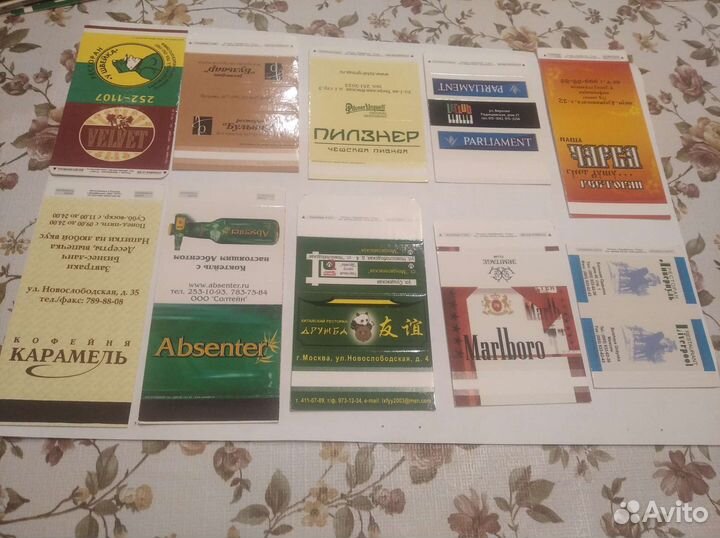 Спичечные этикетки, каркоры