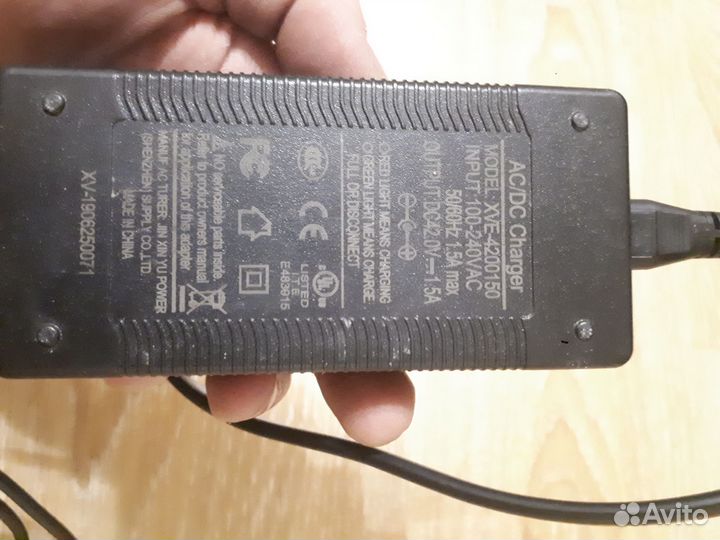 Блок питания kugoo s3