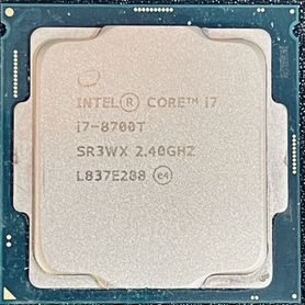 Процессор Intel core i7 8700T