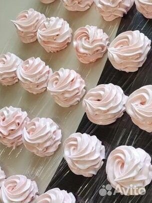 Меренговый рулет, зефир