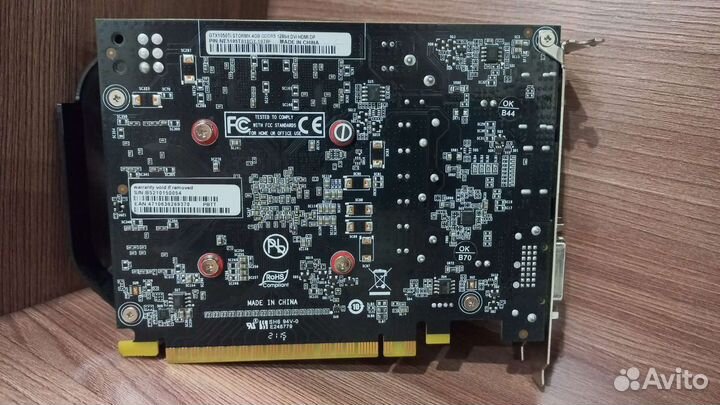 Видеокарта GTX 1050 ti