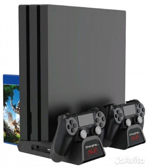 Стенд(подставка) Dobe для PS4 док-станция TP4-882С