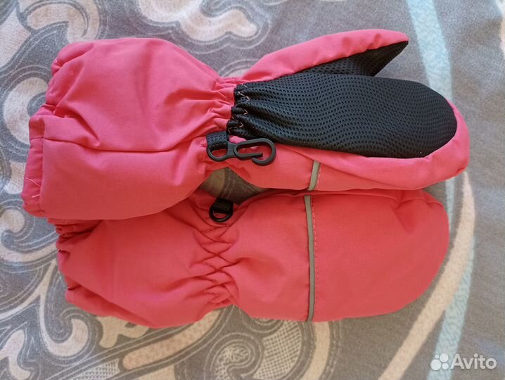 Варежки краги осенние (2-4 года)