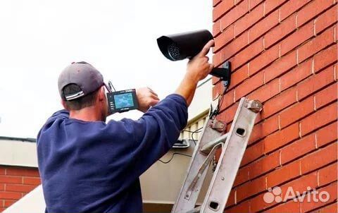 Установка видеонаблюдения