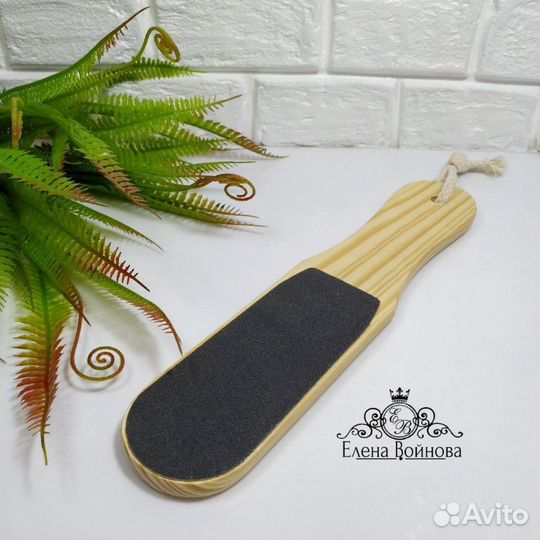 Деревянная терка для педикюра