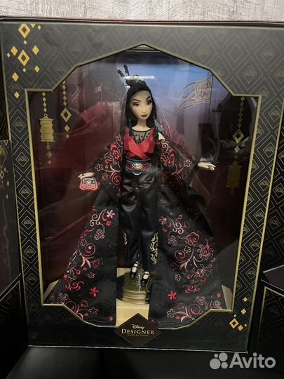 Лимитированная коллекционная кукла Мулан Disney