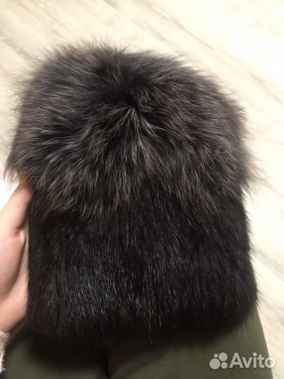 Шапка зимняя меховая женская норковая