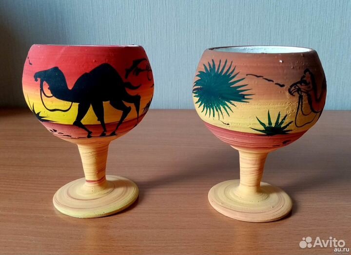 Бокал вазочка тунис 2 шт