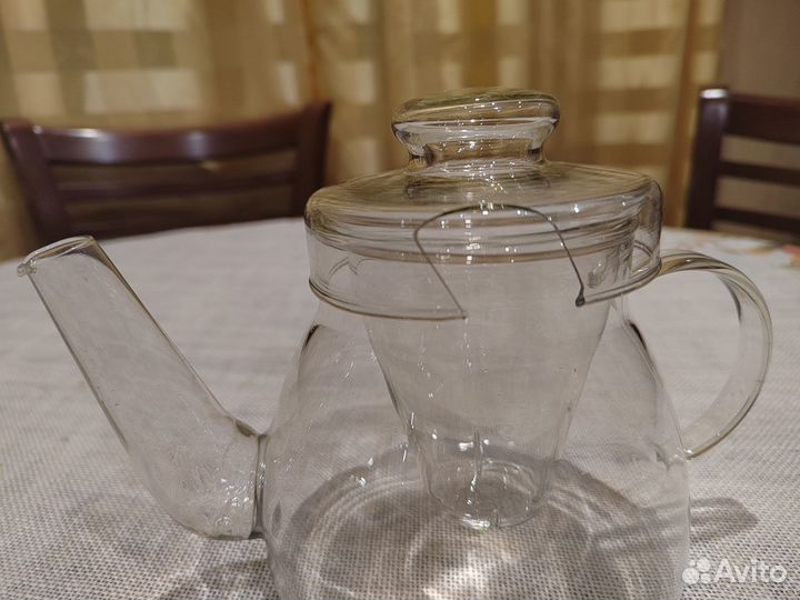 Чайник из термостойкого стекла СССР