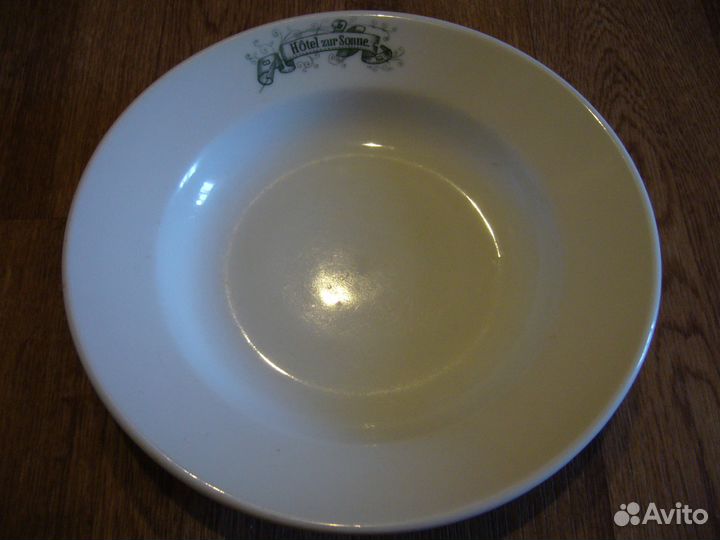 Тарелка д23см фарфор Hobernberg 1914 г в