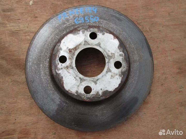 Тормозной диск передний Toyota Corolla Fielder