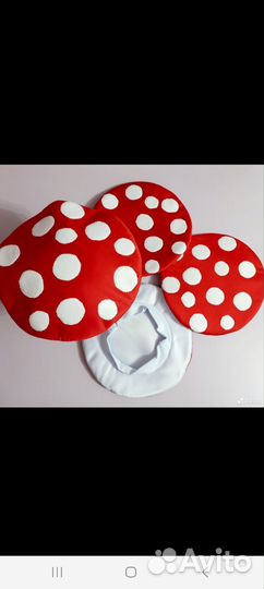 Шапочка гриба мухомора