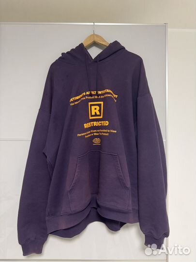 Vetements худи restricted