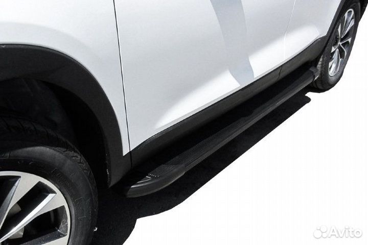 Пороги алюминиевые Chery tiggo 7