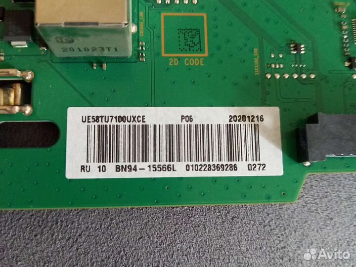 Разбор Samsung ue58tu7160