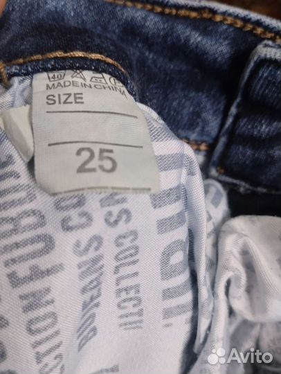 Джинсы size 25
