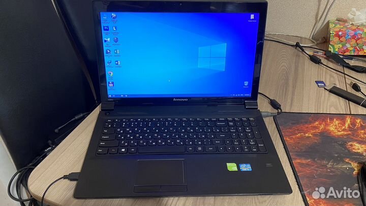 Lenovo core i5/6гигов/Geforce/ssd