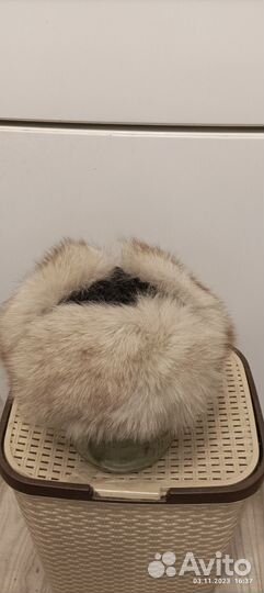 Шапка женская песец