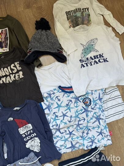 Большой пакет вещей для мальчика 3-4 года