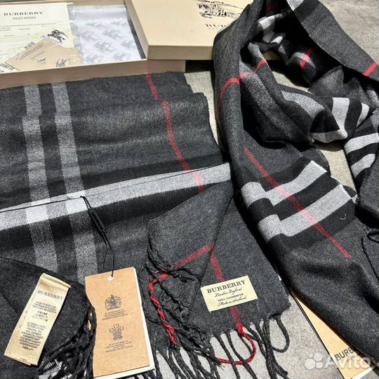 Шарф burberry кашемир