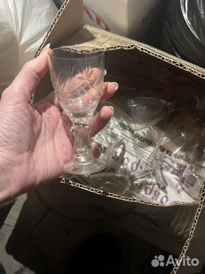 Чайный сервиз, рюмочки СССР