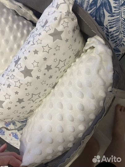 Бортики в детскую кроватку