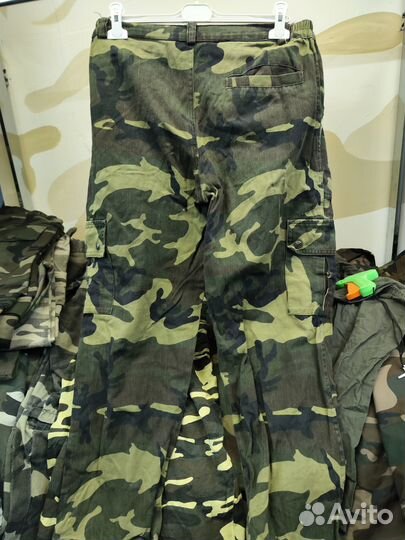 Брюки камуфляж милитари