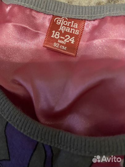 Платье для девочки 92см (глория джинс)