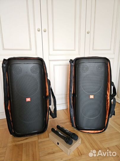 Аренда колонка jbl partybox 310 с микрофонами