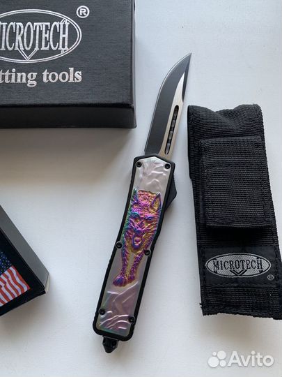 Нож microtech волк новый большой