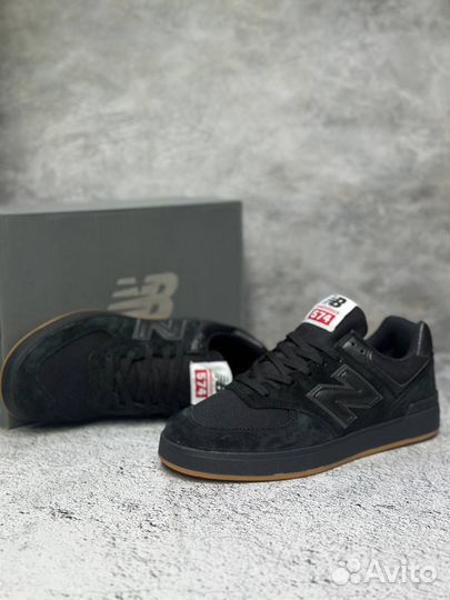 New Balance 574 Court Black