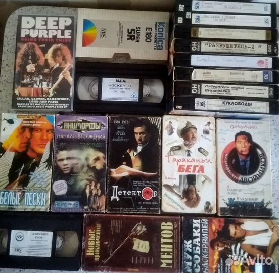 VHS - Хоккей(нхл), Фильмы русские и западные