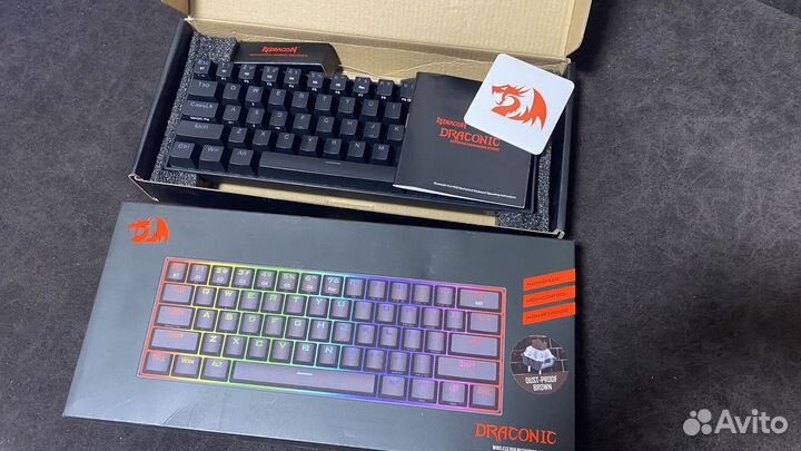 Клавиатура Redragon Draconic K530RGB