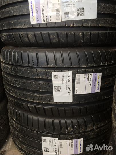 Michelin Pilot Sport 5 245/40 R19 и 275/35 R19 102Y