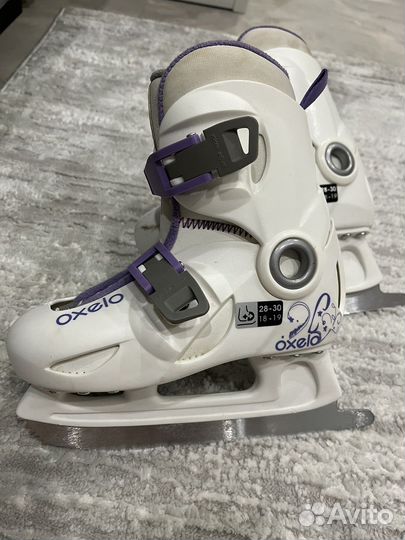 Коньки раздвижные для девочки