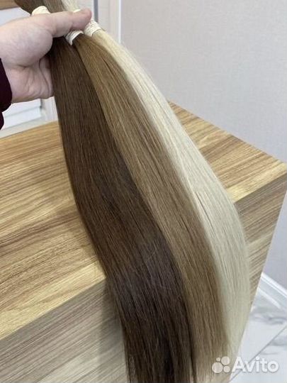 Наращивание волос модель