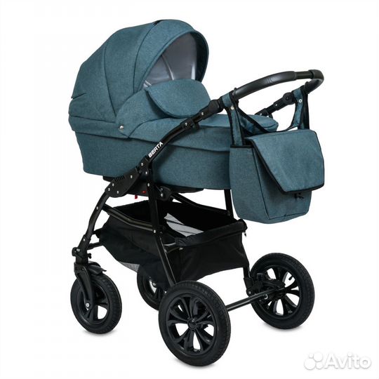 Коляска 2 в 1 Alis Berta измруд