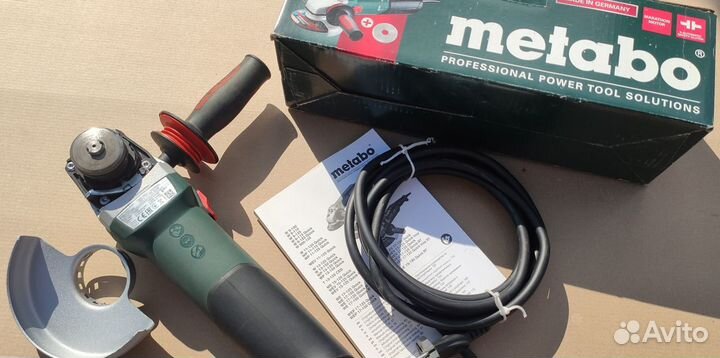 Ушм(Болгарка) Metabo WEV 17-125 Quick 125 мм