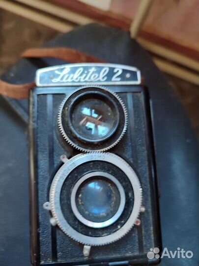 Старинный фотоаппарат