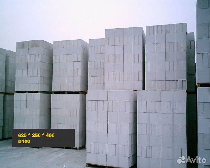Газоблоки D400