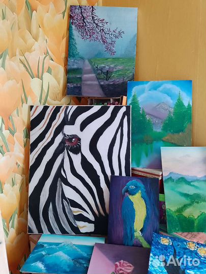 Продаю картины на холсте маслом