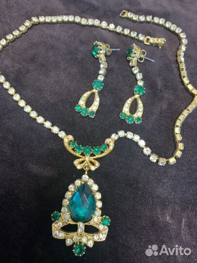 Колье ожерелье бижутерия Чехия