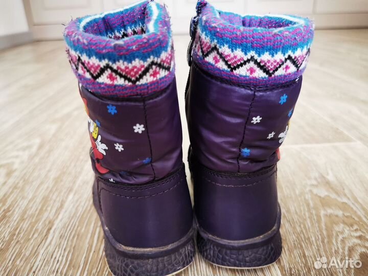 Сапоги детские зимние 25